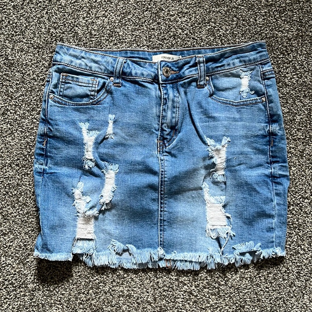 Forever 21 Jean skirt